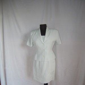 Italian made design no sleeve dress w/ short jack